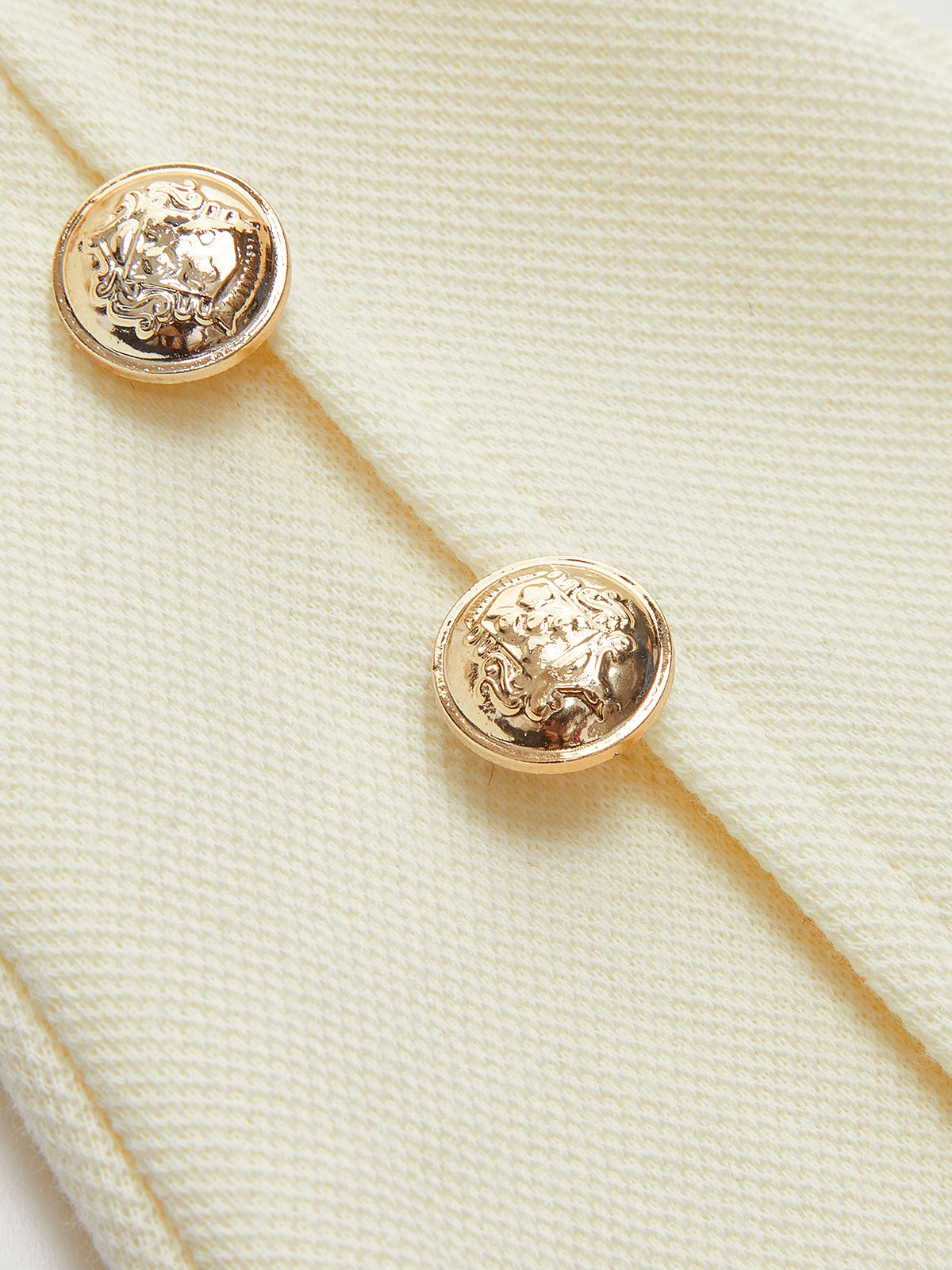 Balloon Sleeve Knit Sweater with Cinched Waist and Button Cuffs