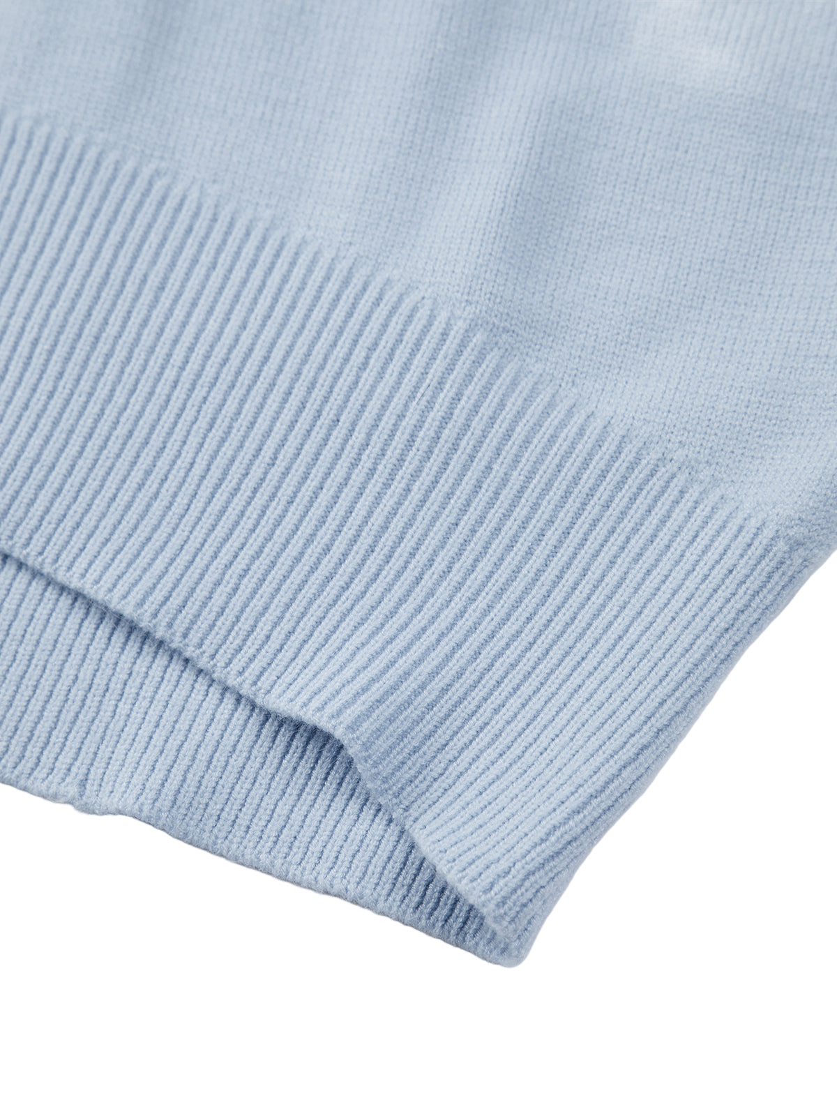 Oversized Knit Pullover Sweater with Classic Neckline