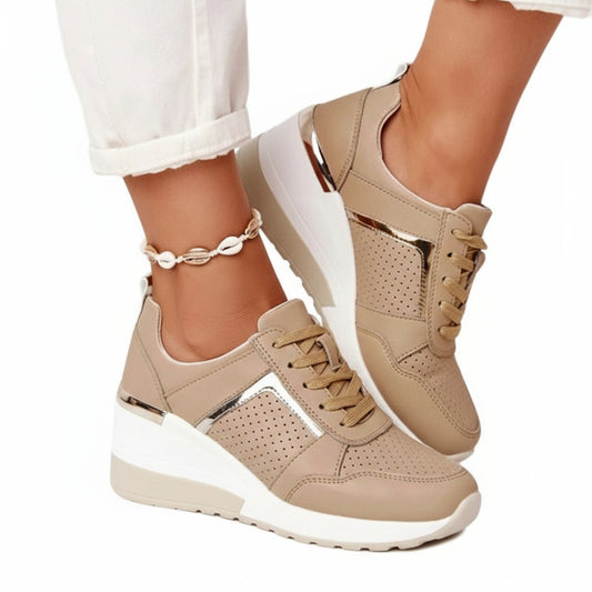 Adjustable-Strap Closed-Toe Walking Shoes