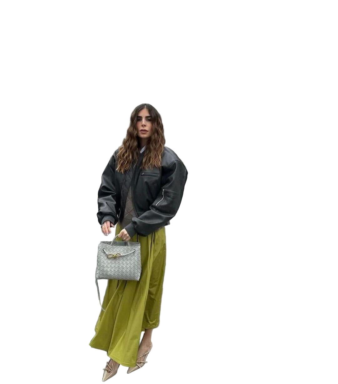 Handwoven Rectangular Bag with Gold-Tone Hardware and Crossbody Strap